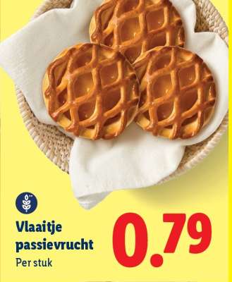 Vlaaitje passievrucht