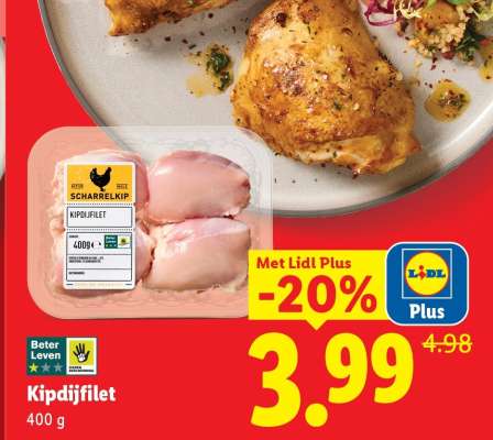 Kipdijfilet