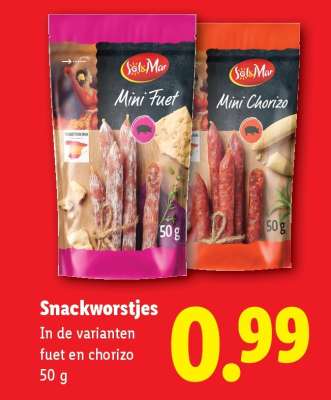 Snackworstjes