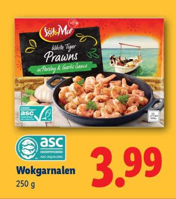 Wokgarnalen