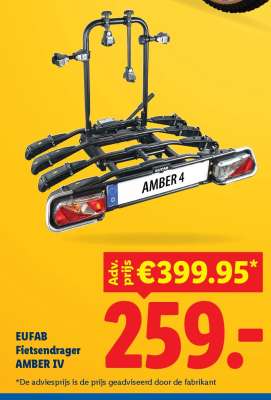 EUFAB Fietsendrager