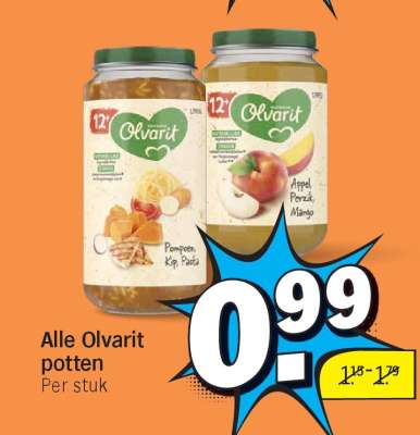 Alle Olvarit potten