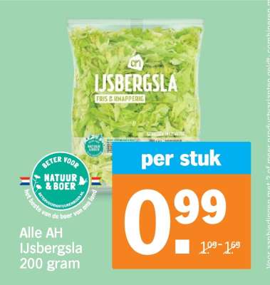 Alle AH IJsbergsla