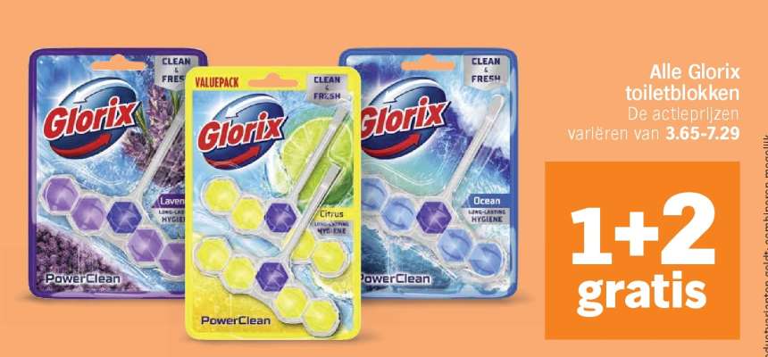 Glorix toiletblokken