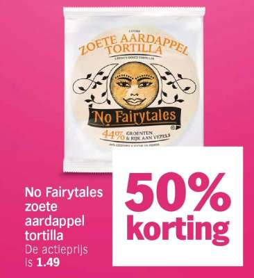 No Fairytales zoete aardappel tortilla