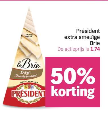 Président extra smeuïge Brie
