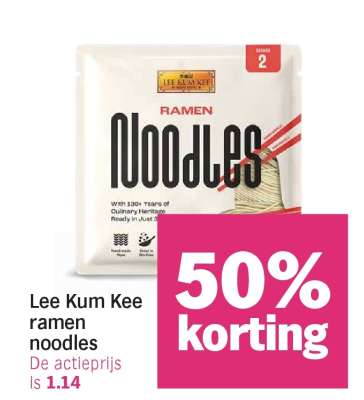 Lee Kum Kee ramen noodles