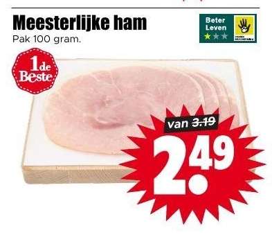 Meesterlijke ham