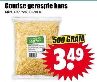 Goudse geraspte kaas