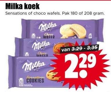 Milka koek
