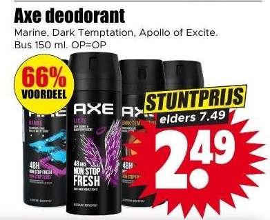 Axe deodorant