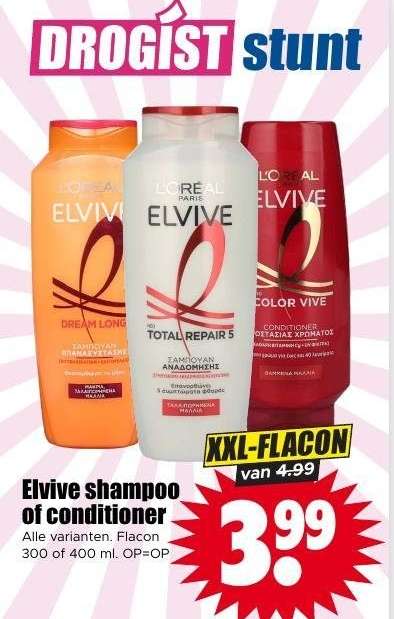 Elvive shampoo of conditioner
