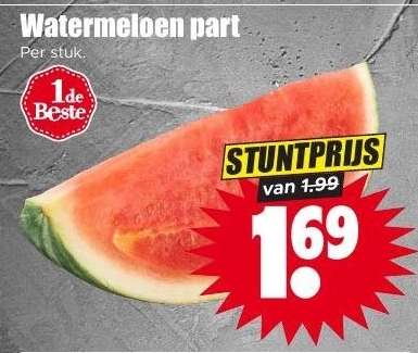 Watermeloen part
