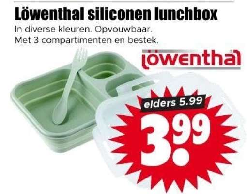 Löwenthal siliconen lunchbox