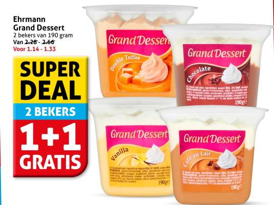 Ehrmann Grand dessert
