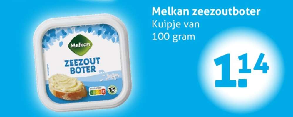 Melkan zeezoutboter