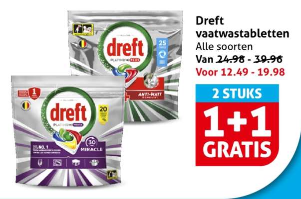 DREFT Vaatwastabletten
