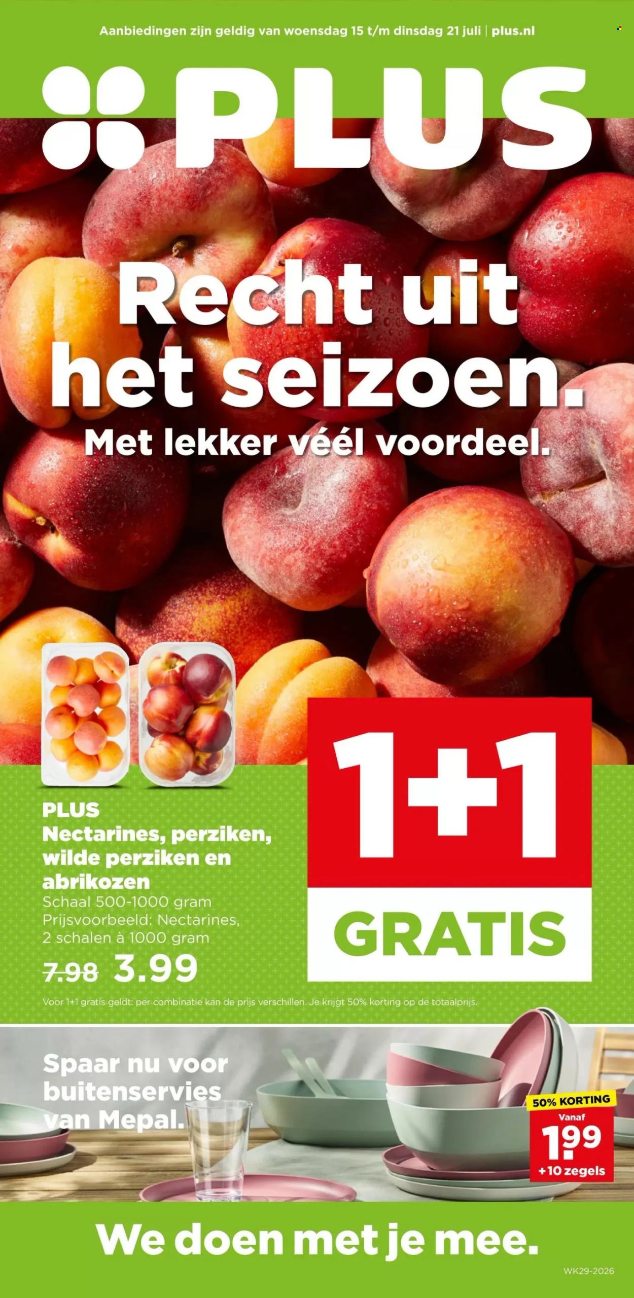 Plus-aanbieding - 15.7.2026 - 21.7.2026. Pagina 1