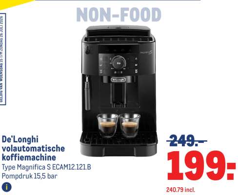 De'Longhi volautomatische koffiemachine