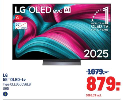 LG 55'' OLED-tv