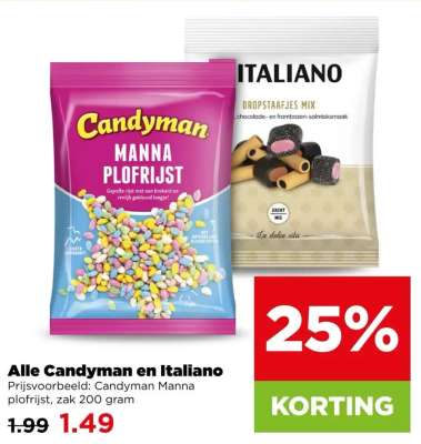 Alle Candyman en Italiano