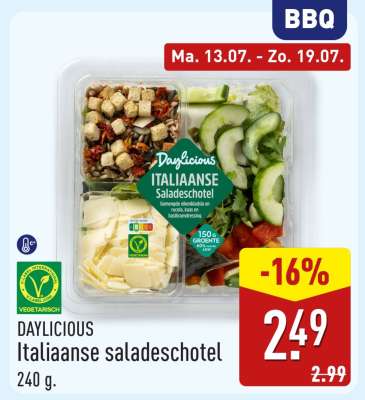 DAYLICIOUS Italiaanse saladeschotel