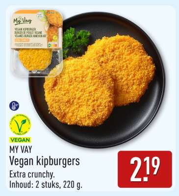 MY VAY Vegan kipburgers