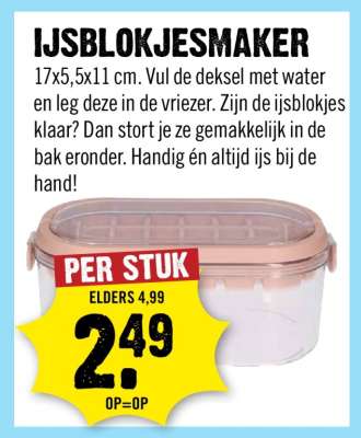 IJSBLOKJESMAKER