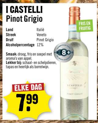 I CASTELLI Pinot Grigio