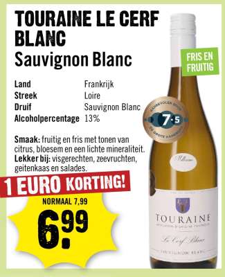 TOURAINE LE CERF BLANC