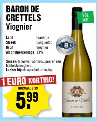 BARON DE CRETTELS Viognier