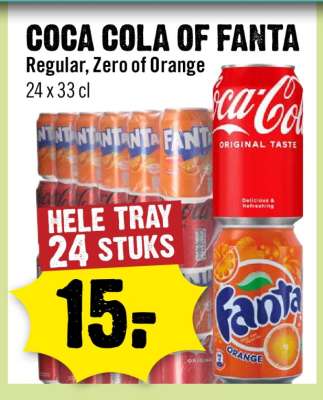 Coca-Cola of Fanta