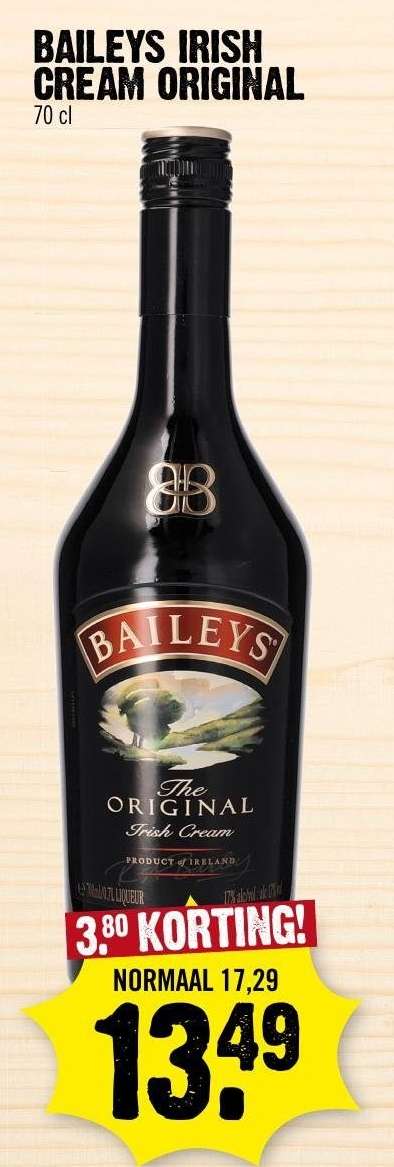 BAILEYS IRISH CREAM ORIGINAL