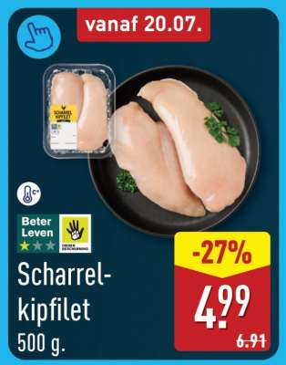 Scharrelkipfilet