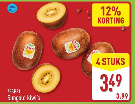 Zespri Sungold kiwi's