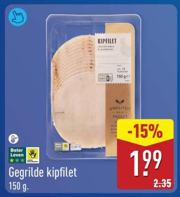 Gegrilde kipfilet