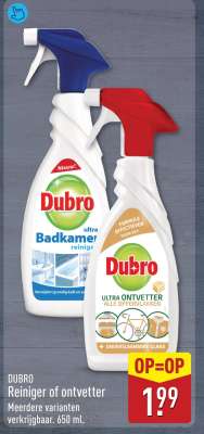 DUBRO Reiniger of ontvetter