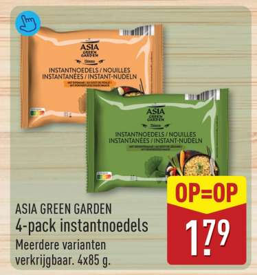 ASIA GREEN GARDEN 4-pack instantnoedels