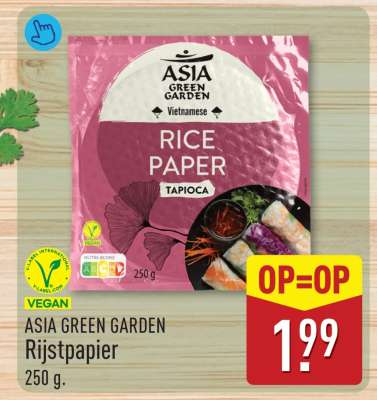 ASIA GREEN GARDEN Rijstpapier
