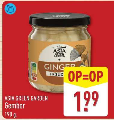 ASIA GREEN GARDEN Gember