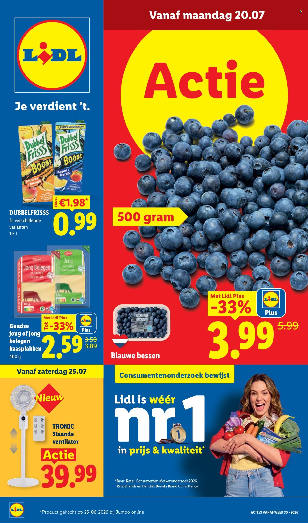 Lidl-aanbieding - 20.7.2026 - 26.7.2026. Pagina 1