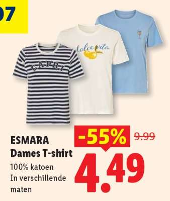 ESMARA Dames T-shirt