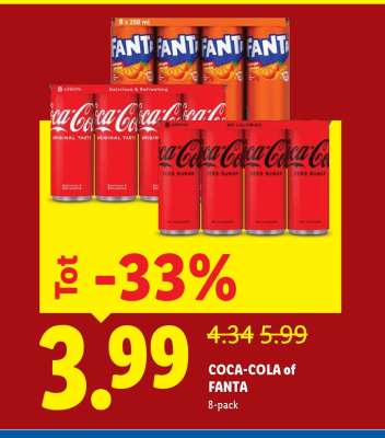 Coca-Cola of Fanta