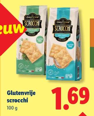Glutenvrije scrocchi