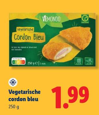 Vegetarische cordon bleu