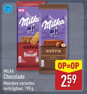 Milka chocolade