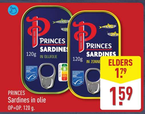PRINCES Sardines in olie