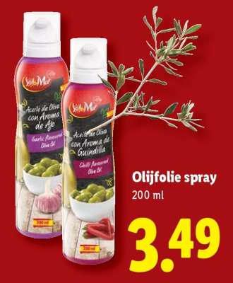 Olijfolie spray