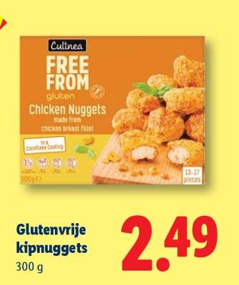 Glutenvrije kipnuggets