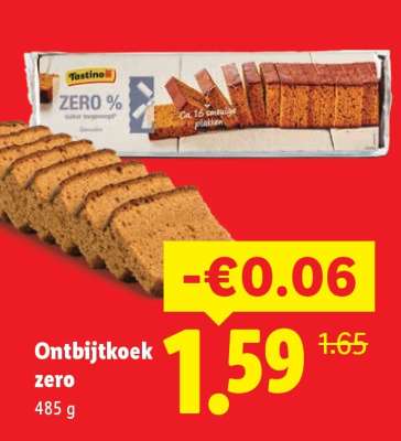 Ontbijtkoek zero